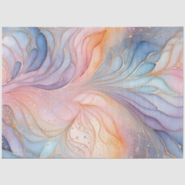 Seda Papel colorido abstracto en el tejido de la tinta