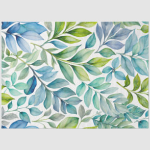 Seda Papel colorido de arte botánico