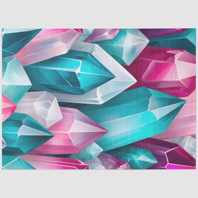 Seda Papel colorido de arte Crystal Rock (Anverso)