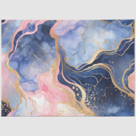 Seda Papel colorido del tejido de la tinta de mármol