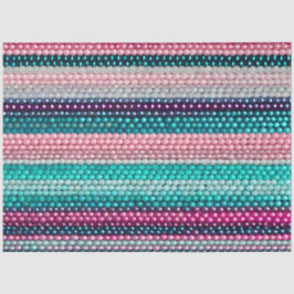 Seda Papel colorido del tejido del arte de la barba