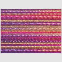 Seda Papel colorido del tejido del arte de la barba