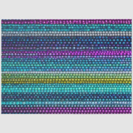 Seda Papel colorido del tejido del arte de la barba