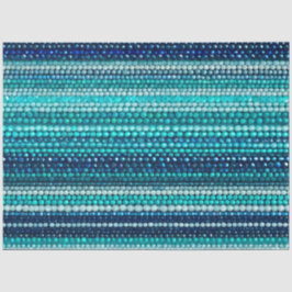 Seda Papel colorido del tejido del arte de la barba