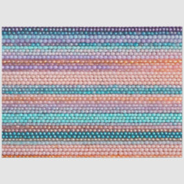 Seda Papel colorido del tejido del arte de la barba