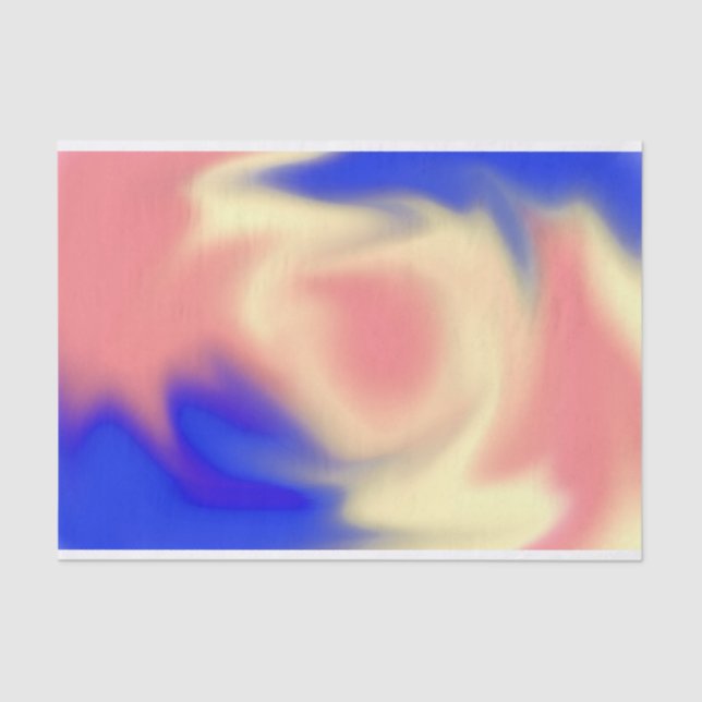 Seda Papel colorido para el tejido de los hongos (Anverso)