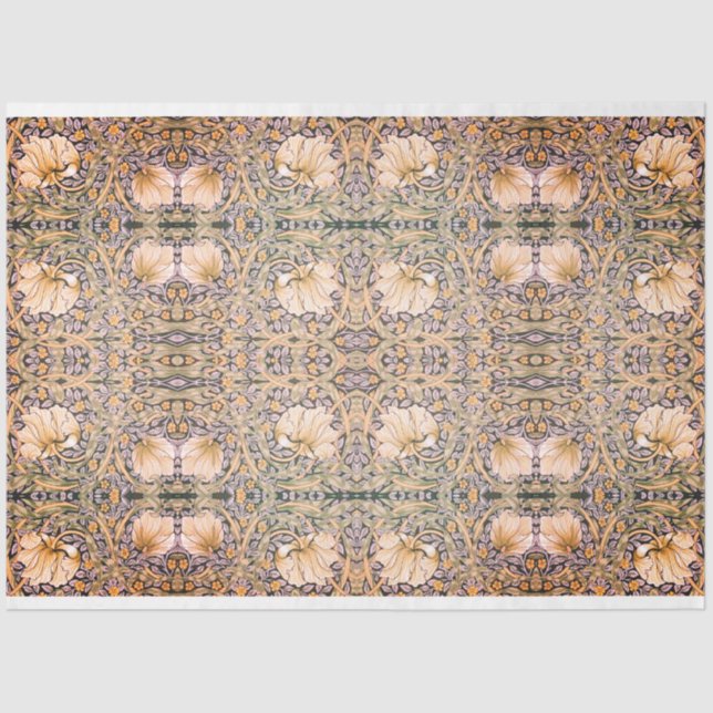 Seda Papel complementario de Art Nouveau de descomposic (Anverso)