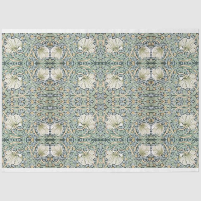 Seda Papel complementario de Art Nouveau de descomposic (Anverso)