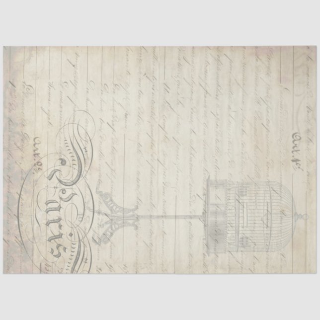 Seda Papel complementario de la deshielo del éfemera de (Anverso)