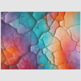 Seda Papel cremoso colorido de papel de arte Papel de t