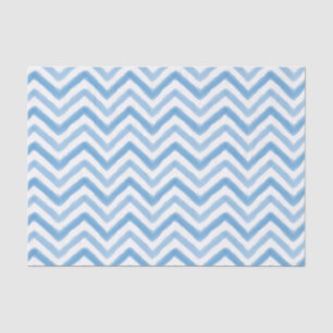 Seda Papel cutáneo de color azul Chevron