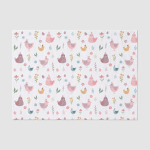 Seda Papel cutáneo de tejido de pollo
