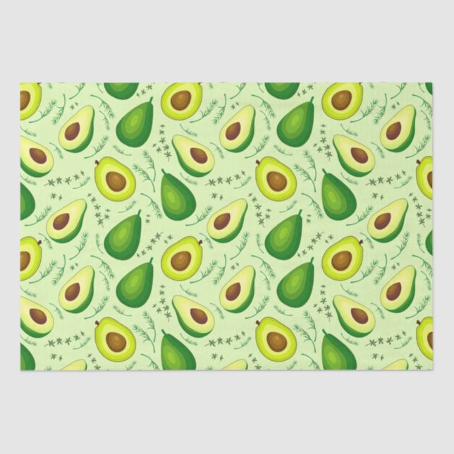 Seda Papel de aguacate (Anverso)
