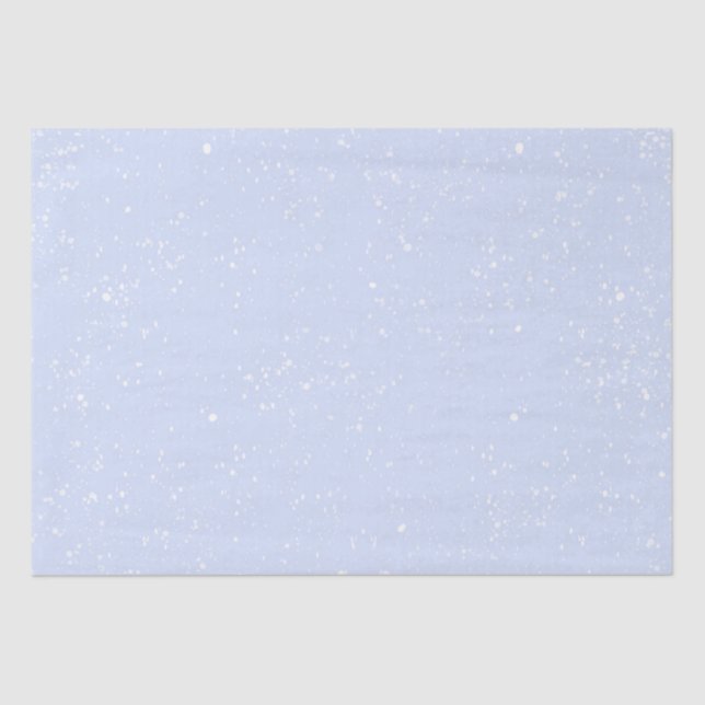 Seda Papel de ajuste de patrón de nieve (Anverso)