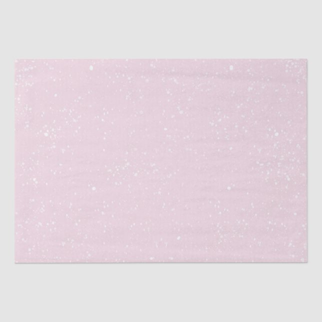 Seda Papel de ajuste de patrón de nieve (Anverso)