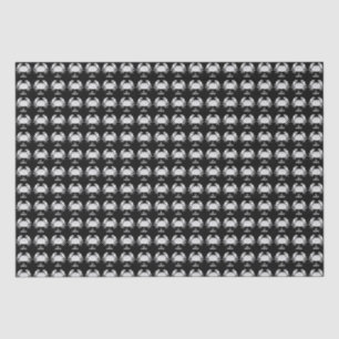 Seda Papel de ajuste de silueta de cáncer