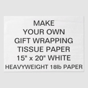 Seda Papel de ajuste de tejido grueso personalizado Per