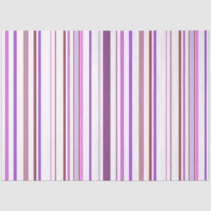 Seda Papel de ajuste de tejidos a rayas