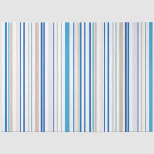 Seda Papel de ajuste de tejidos a rayas