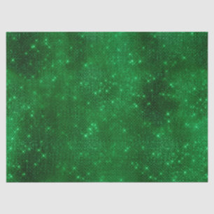 Seda Papel de aluminio verde brillante