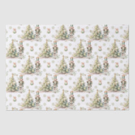 Seda Papel de árbol de navidad para nucracker