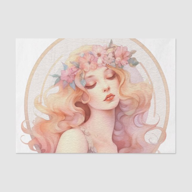 Seda Papel de árbol virgo (Anverso)