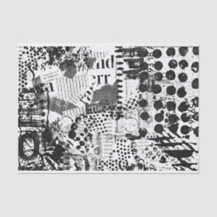 Seda Papel de arte de medios mixtos para desconexión o