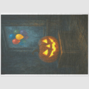 Seda Papel de calabaza ensordecedor Halloween