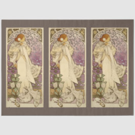 Seda Papel de debate Art Nouveau Lady 11