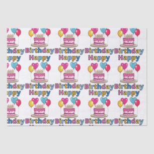 Seda Papel de debate de cumpleaños feliz