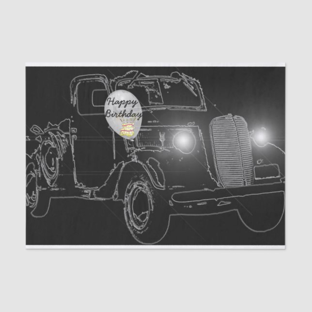 Seda Papel de debate de cumpleaños feliz (Anverso)