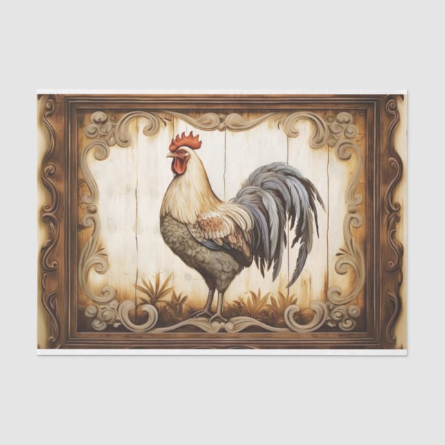 Seda Papel de debate de pollos rústicos en el país (Anverso)