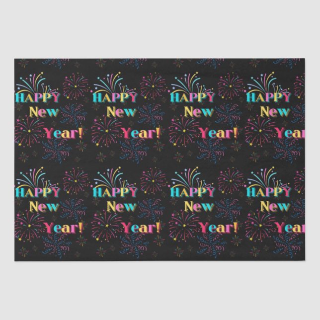 Seda Papel de debate feliz Año Nuevo (Anverso)