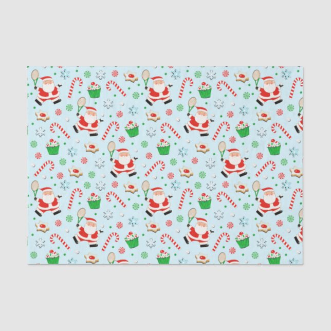 Seda Papel de debate navideño para los Navidades de Ten (Anverso)