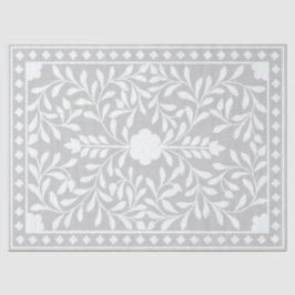 Seda Papel de decoupage con incrustaciones de hueso tra