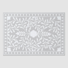 Seda Papel de decoupage con incrustaciones de hueso tra