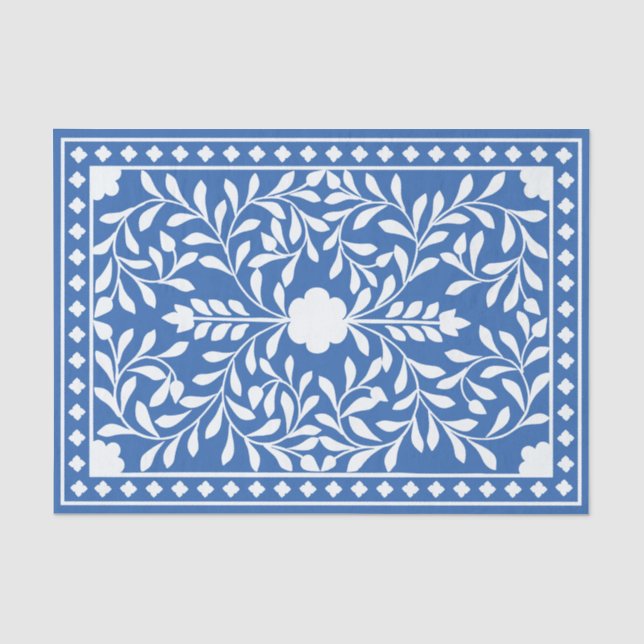 Seda Papel de decoupage de incrustación de hueso tradic (Anverso)