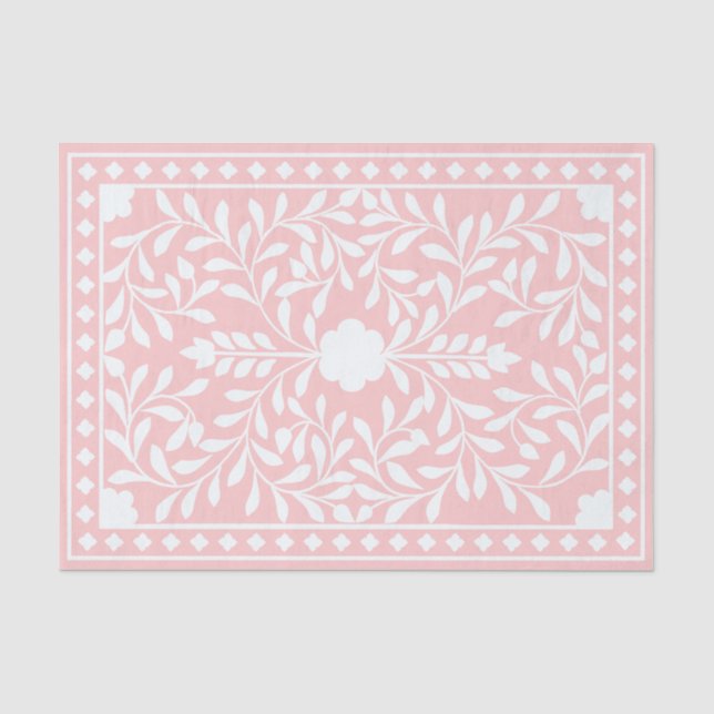 Seda Papel de decoupage de incrustación de hueso tradic (Anverso)