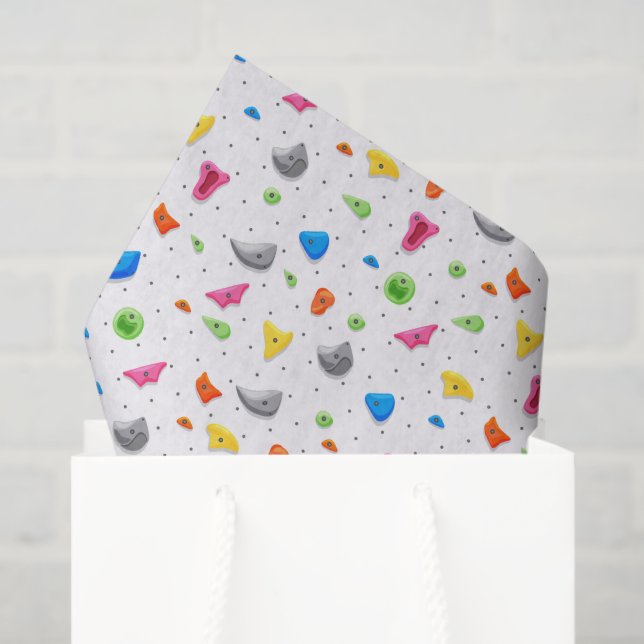 Seda Papel de Decoupage de Pared de Roca, Escalada en R (Bolsa de regalo)