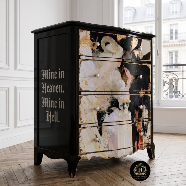 Seda Papel de decoupage de romance gótico oscuro de áng (Subido por el creador)