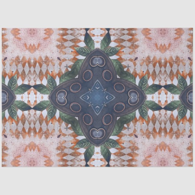 Seda Papel de decoupage de Steampunk para aplicaciones  (Anverso)