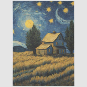 Seda Papel de decoupage granja rústica