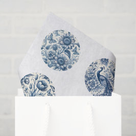 Seda Papel de Decoupage Individual Inspirado en Chinois