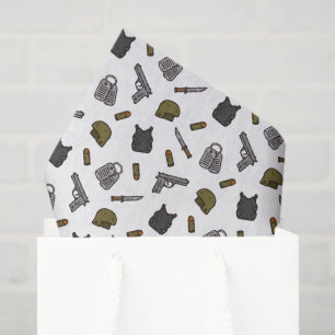 Seda Papel de Decoupage Militar, Táctico del Ejército