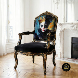 Seda Papel de decoupage para muebles Reina Harlequín Gó