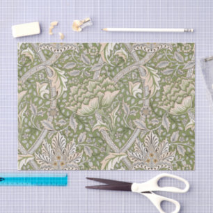 Seda Papel de Decoupage William Morris Windrush
