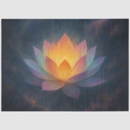 Seda Papel de deluxación de Lotus en floración cósmica 