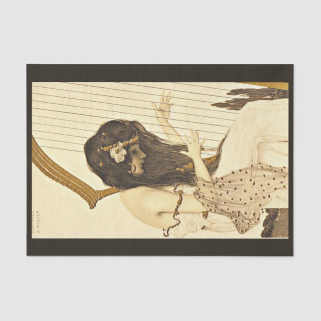 Seda Papel de desahucio 10"x15" - Raphael Kirchner 16 (Anverso)