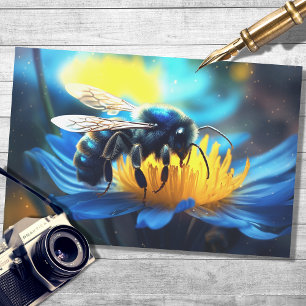 Seda Papel de descodificación de Blue Orchard Mason Bee