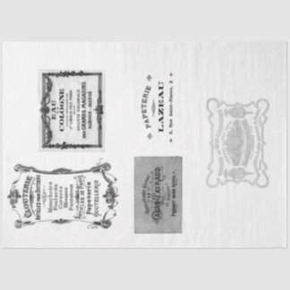 Seda Papel de descodificación de publicidad en francés 